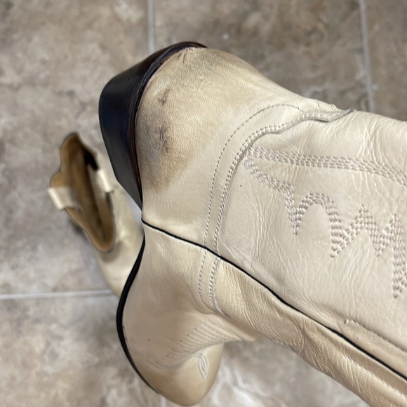 INCREDIBLE vintage cowboy boots purchased in Paris size 39 - Picture 9 of 14